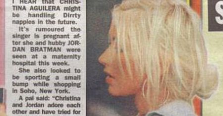 Christina Aguilera w ciąży?