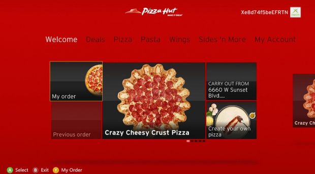 Pizza Hut zarobiła milion dolarów dzięki Xboksowi 360