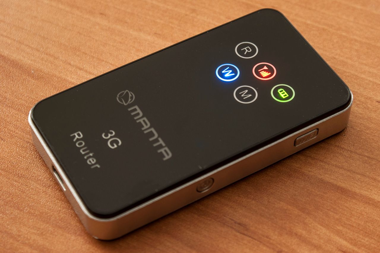 Manta MWR01 - bezprzewodowy modem 3G i router WiFi