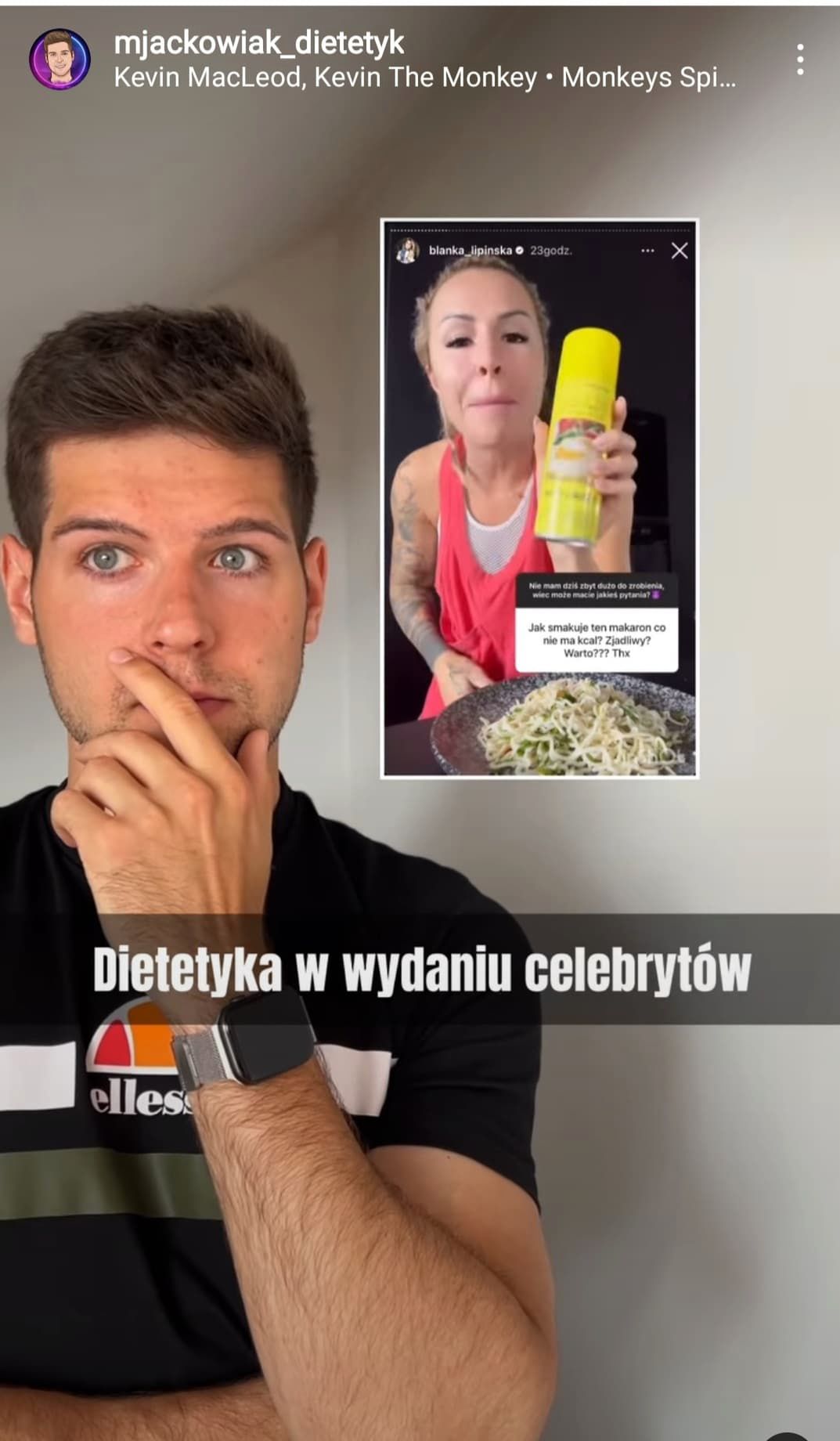 Dietetyk krytykuje rady żywieniowe Blanki Lipińskiej