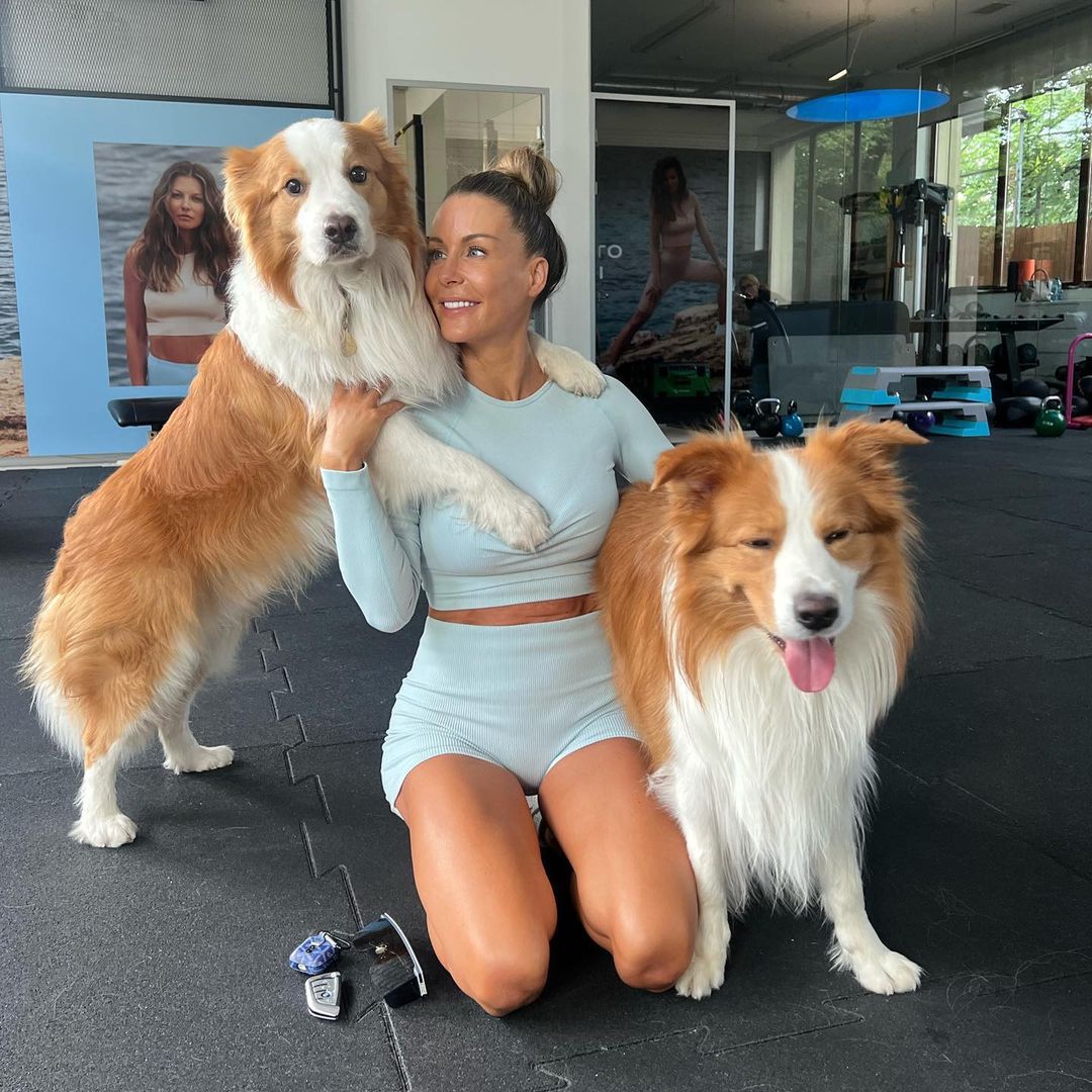 Małgorzata Rozenek na siłowni