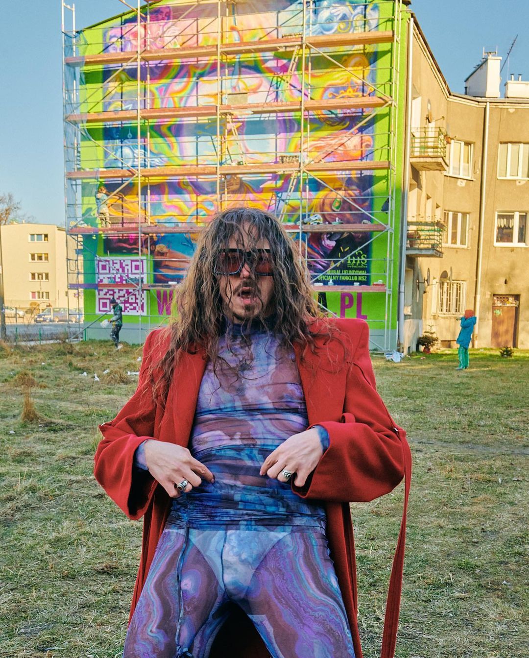 Michał Szpak pokazał mural od fanów