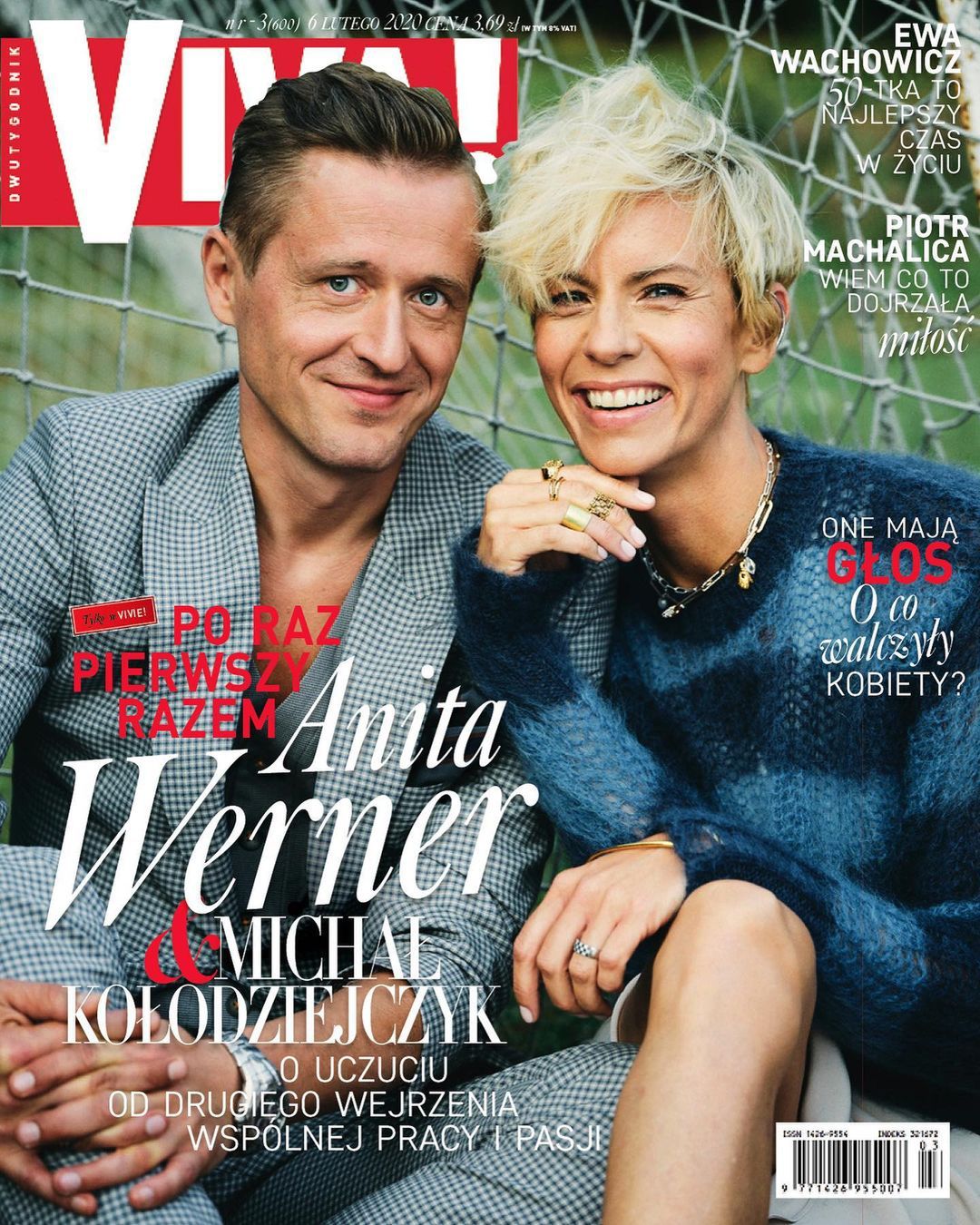 Anita Werner z partnerem na okładce Vivy!