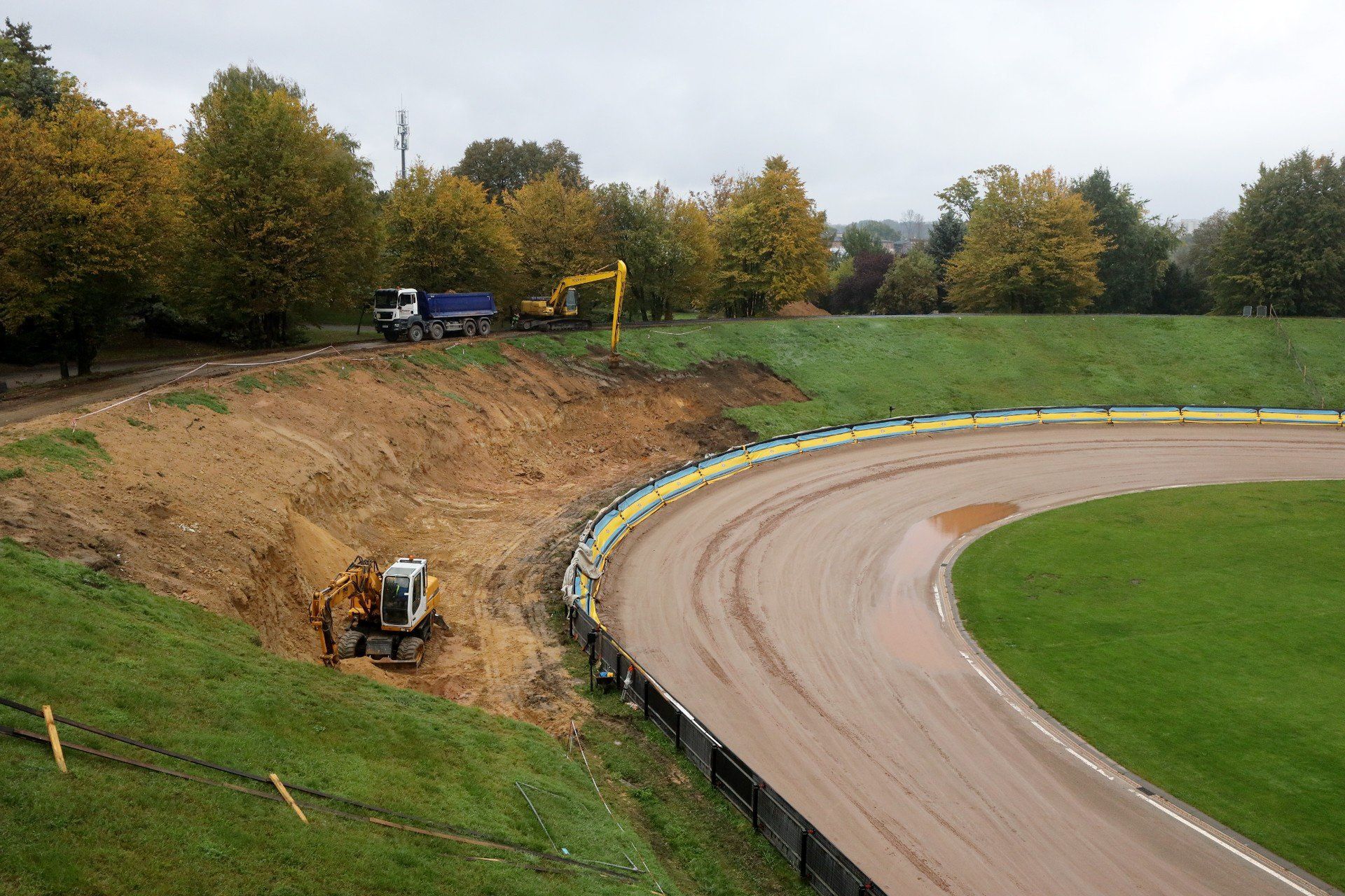 Remont stadionu żużlowego w Świętochłowicach