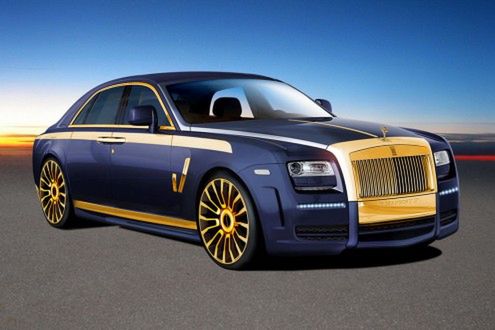 Złoty środek: Rolls Royce Ghost od Mansory