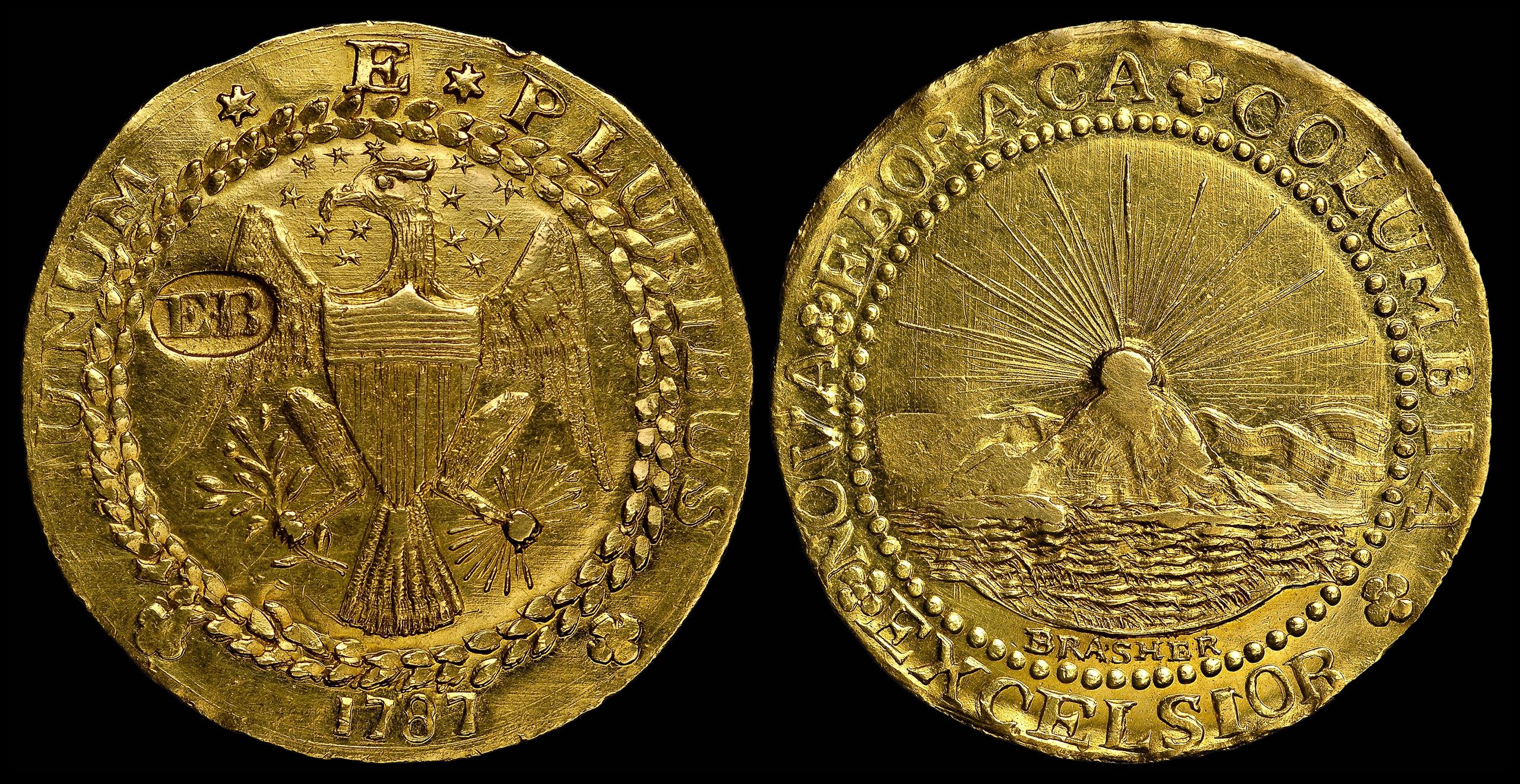 The Brasher Doubloon z 1787 roku