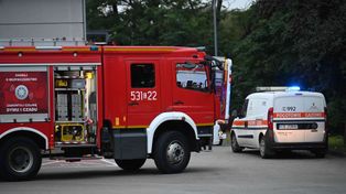Świecko: Akcja w Biedronce. Ewakuowano klientów i personel