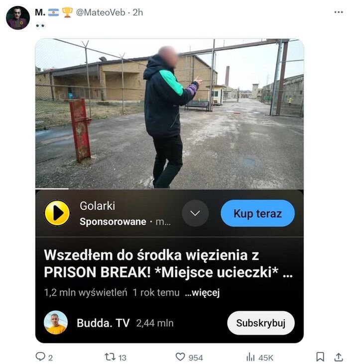 Internauci wypominają Buddzie wizytę w więzieniu 