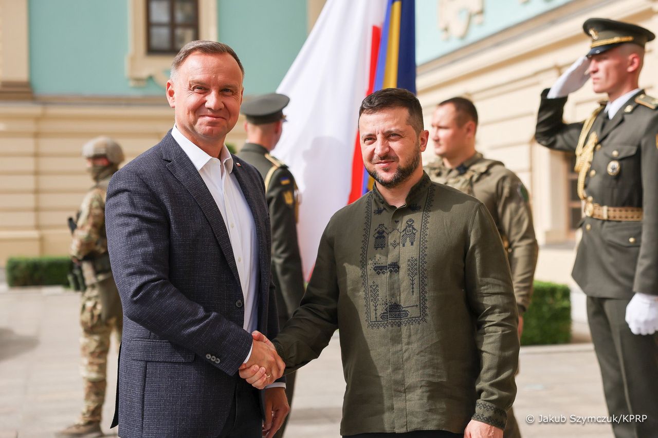 Andrzej Duda w Kijowie