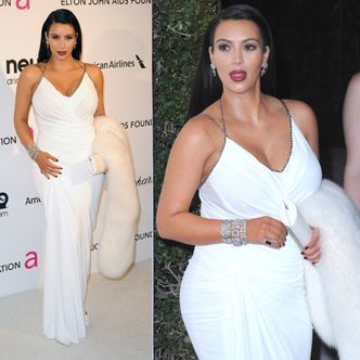 Ciężarna Kim Kardashian NA BIAŁO!