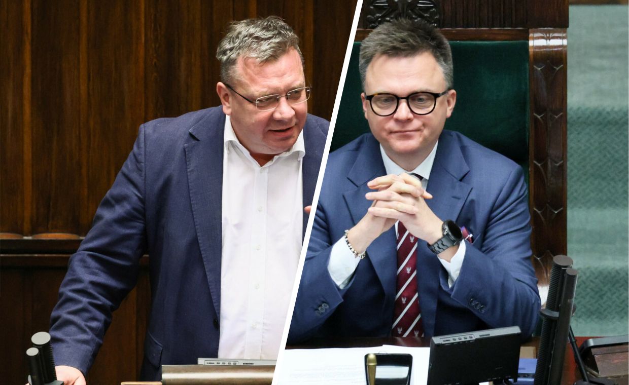 wiadomości,aktualności,WP Wiadomości Żarty w sali obrad Sejmu. 