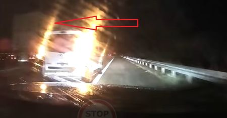 Niebezpieczna sytuacja na A2. Mogło dojść do groźnego wypadku