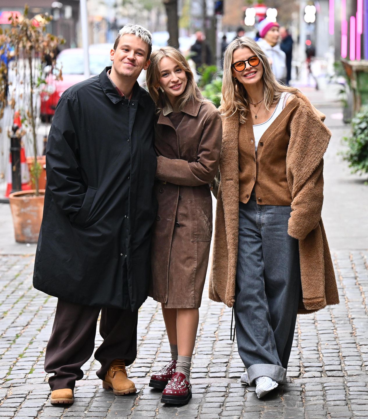 Marta, Fabienne i Xavier Wiśniewscy