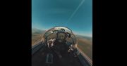 Ukraiński myśliwiec MiG-29 w akcji. Rosyjski dron był bez szans