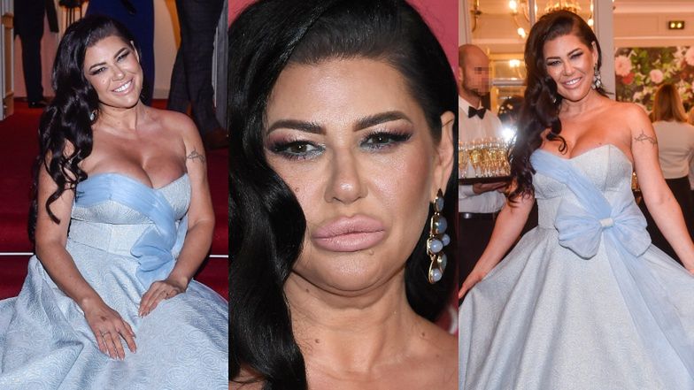 Iwona Węgrowska na Wielkiej Gali Gwiazd Plejady 