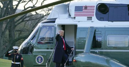 USA. Donald Trump opuścił Biały Dom