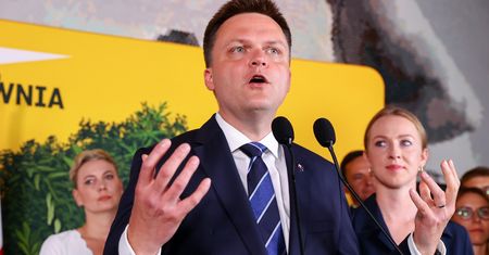 Wybory 2020. Konferencja prasowa Szymona Hołowni