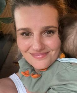 Zofia Zborowska nagrała córkę przed TV. Tak zareagowała na widok taty