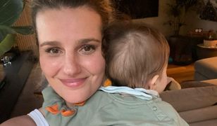 Zofia Zborowska nagrała córkę przed TV. Tak zareagowała na widok taty