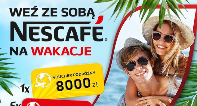 Konkurs „Weź ze sobą Nescafé na wakacje” w sklepach Biedronka