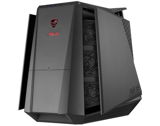 ASUS ROG Tytan G70 komputer zdjęcie obudowa bok