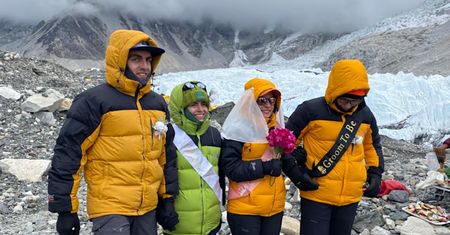 Zrobili to na Mount Everest. Po wszystkim wypili herbatę
