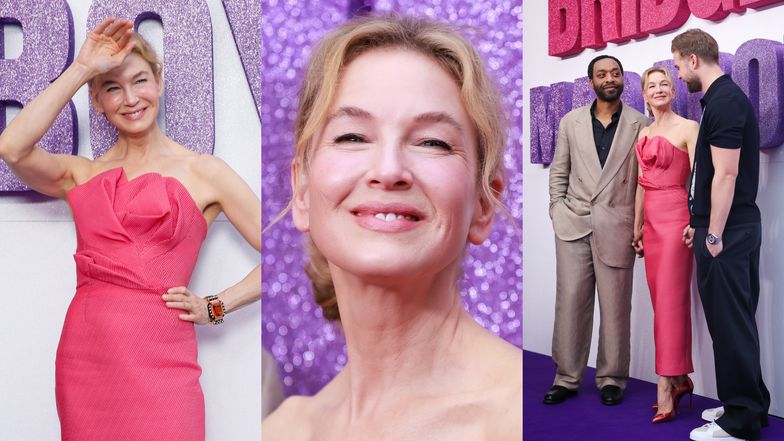 Wystrojona Renée Zellweger promuje nową "Bridget Jones" w Australii. Zaprezentowała się w dwóch kreacjach. W której lepiej?