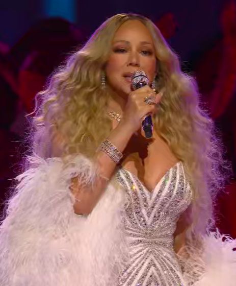 Mariah Carey podczas ceremonii otwarcia