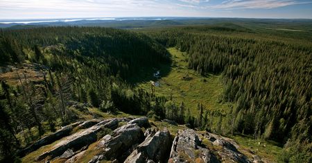 Szukał miejsca na biwak, odkrył gigantyczny krater. Kosmiczna katastrofa zmieniła Quebec