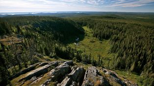 Szukał miejsca na biwak, odkrył gigantyczny krater. Kosmiczna katastrofa zmieniła Quebec