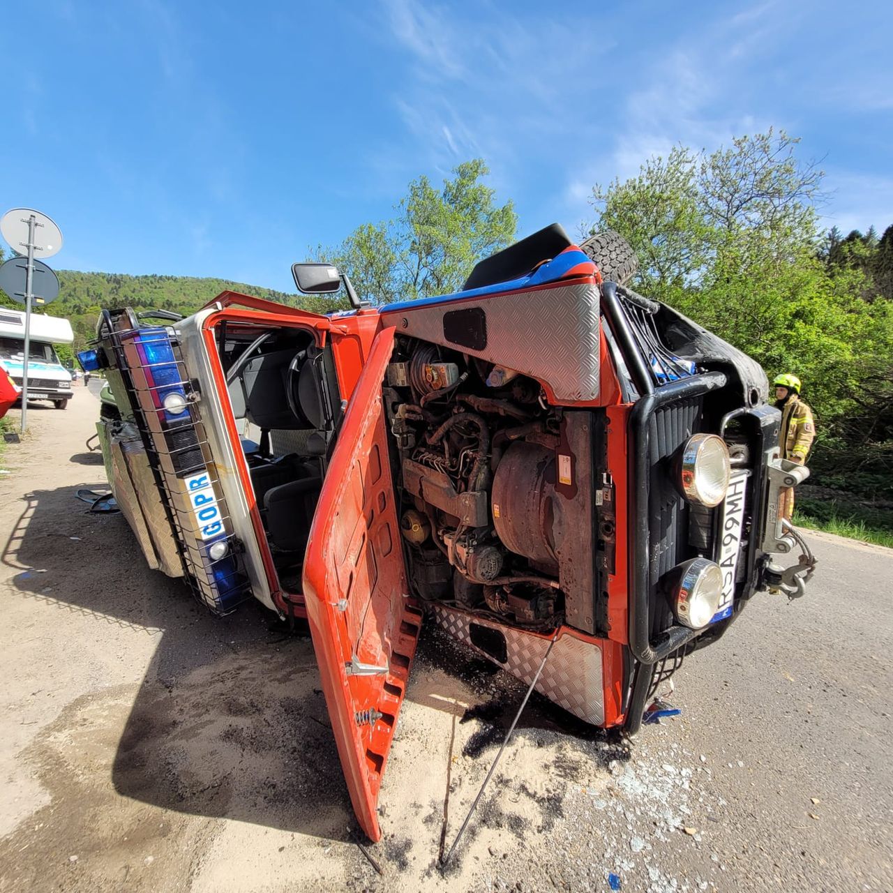 Wypadek ekipy GOPR. Dramatyczna akcja ratunkowa  