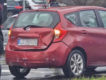 Lublin: Zderzenie dwóch samochodów na ul. Diamentowej