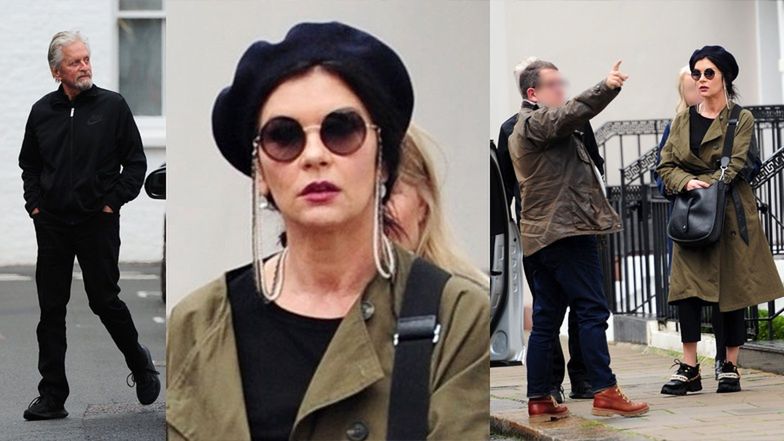 Michael Douglas i Catherine Zeta Jones w Londynie 
