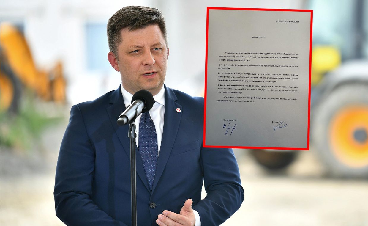 Minister Michał Dworczyk jest dziś krytykowany przez Solidarną Polskę Zbigniewa Ziobry