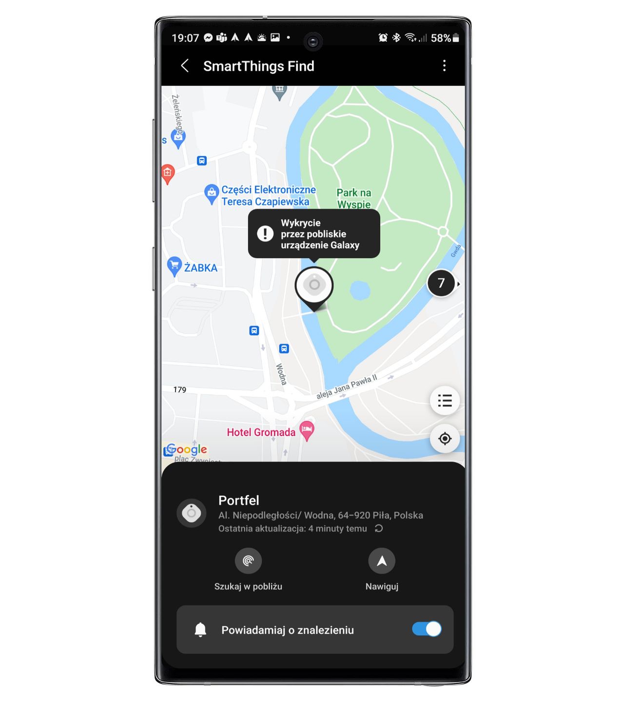 Samsung Galaxy SmartTag: terenowy test. Sprawdziłem, czy lokalizuje zgubione przedmioty 2