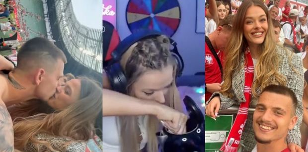 Żona reprezentanta Polski kiedyś chciała zjeść… KAMIEŃ z czajnika. Teraz jest WAG i kibicuje na trybunach. Niezły progres?
