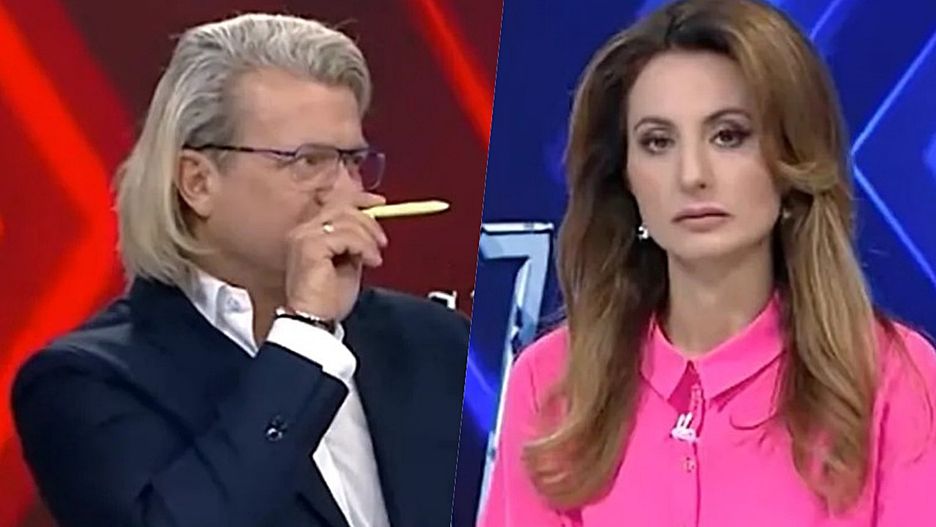 Agnieszka Oszczyk była jedną ze współprowadzących "W kontrze" w TVP Info