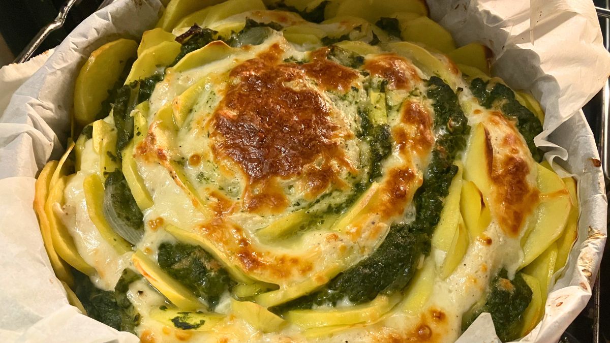 Tym razem inaczej ułożyłam ziemniaki i to był dobry pomysł