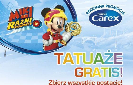 Carex z promocją konsumencką dla rodzin