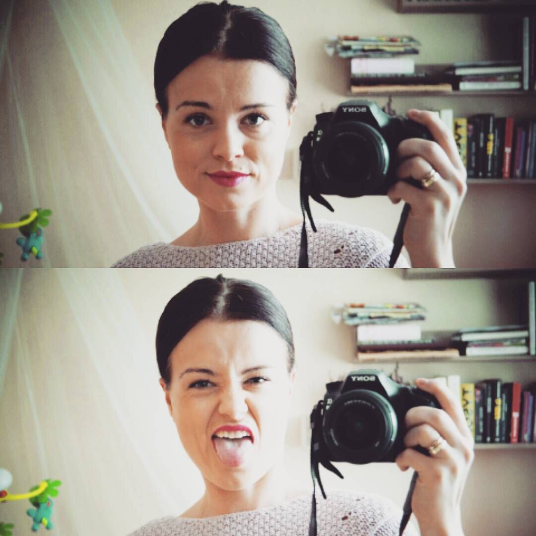 Kasia Gąsienica z "Gogglebox" jako brunetka