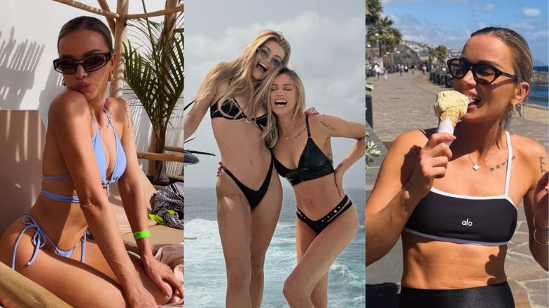 Bikiniara Maffashion dokazuje ze swoimi psiapsi na Teneryfie (ZD