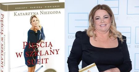 Kasia Niezgoda BRONI wyretuszowanej okładki swojej książki: "To gra świateł"