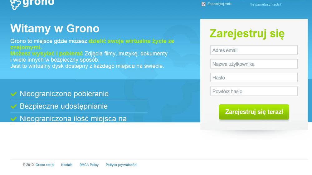 Co się stało z Grono.net? Nowy adres i hosting plików zamiast społeczności 1