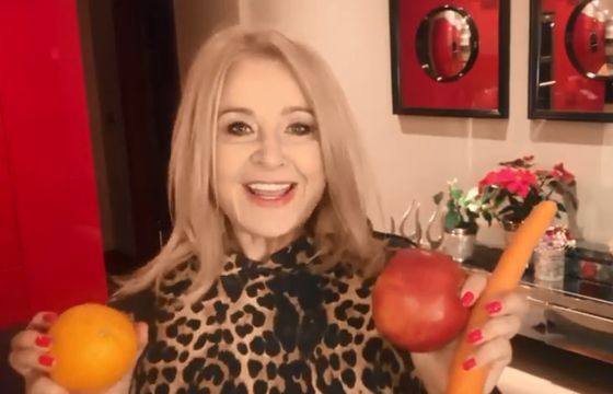 Majka Jeżowska śpiewa o niemarnowaniu jedzenia w reklamie Tesco