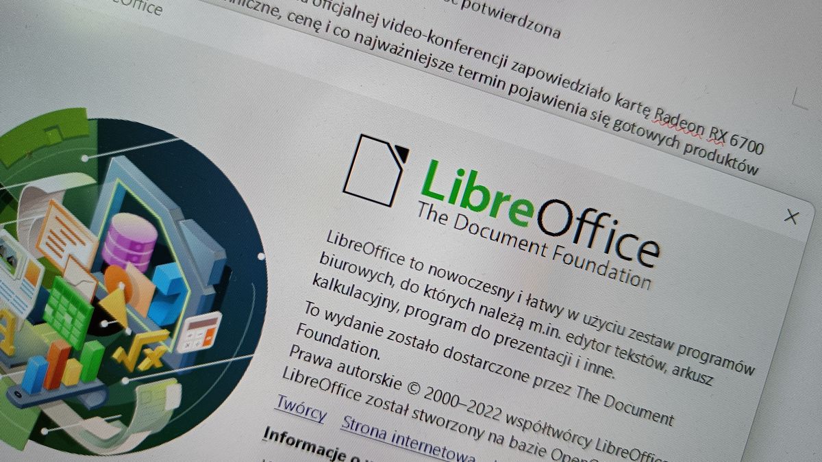 W LibreOffice Writer w łatwy sposób możemy zmienić orientację strony.