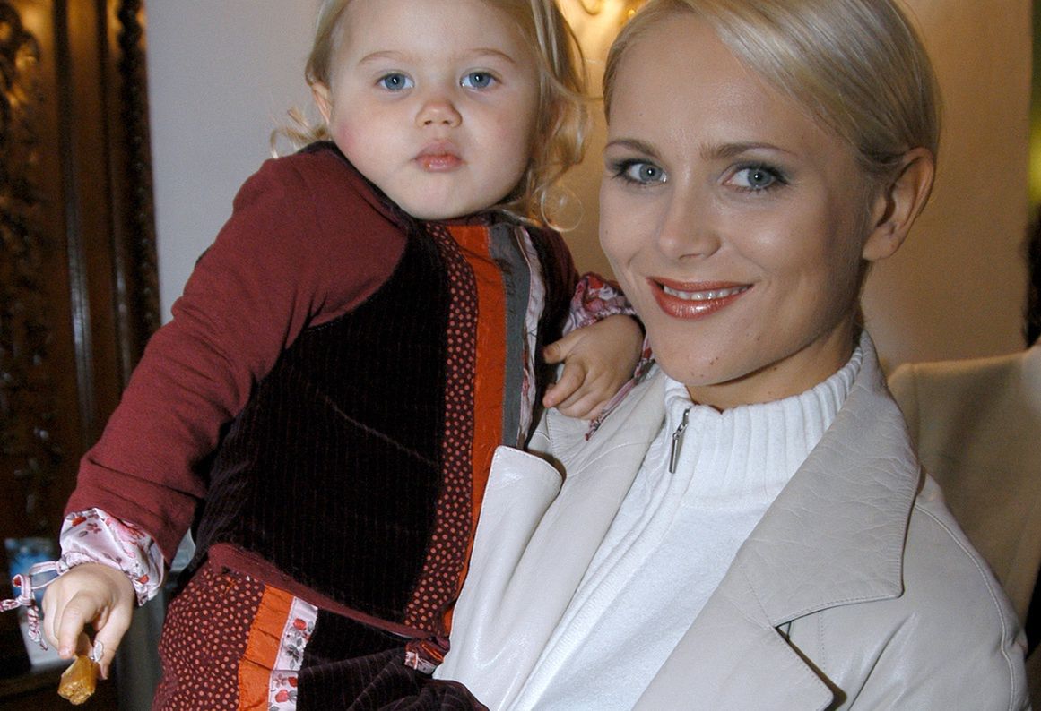 Anna Samusionek z córką Angeliką 