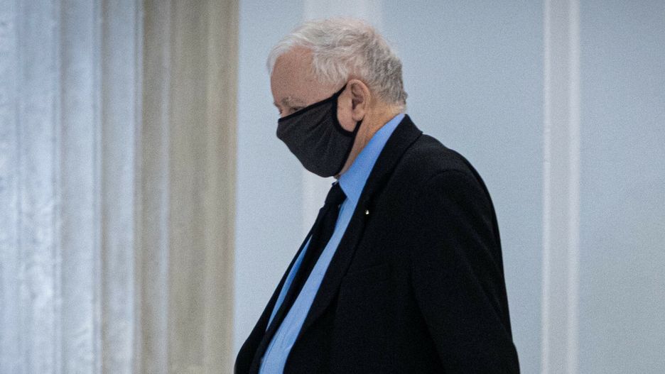 46. posiedzenie Sejmu IX kadencji13.01.2022 Warszawa Sejm 46. posiedzenie Sejmu IX kadencji   fot Jacek Dominski/REPORTER
N/z: Jaroslaw KaczynskiJacek Dominski/REPORTER