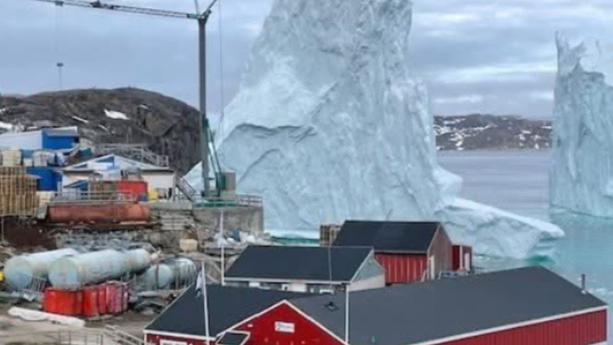 Gigantyczna góra lodowa zagraża Grenlandii