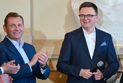 Hołownia dostał nietypowe pytanie. Dziennikarze wybuchnęli śmiechem