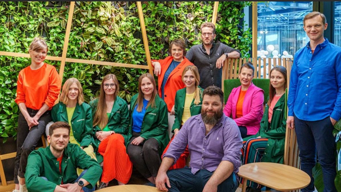 Zespół EcoBean - firmy, która została wybrana jako Startup Roku Nagrody Money.pl w szóstej edycji konkursu